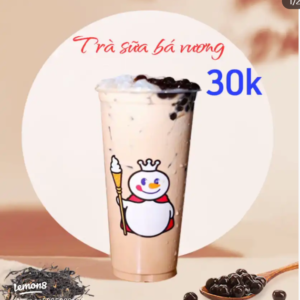 trà sữa bá vương